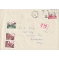 South Africa 1983/87 Building Definitive stamps used on 2 covers as postage dues