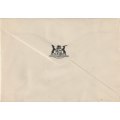 South West Africa Officials 1938 1 1/2d used on Official SA Government printed stationary