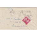 Rhodesia 1978 Marandellas local cover unfranked with postage due 10c applied, very fine