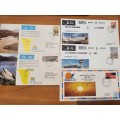 Namibia Namib/Caprivi Air lot of 13 1st Special flight cards/covers