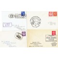 Great Britain 1960/70s Special Ship covers x12 with special cancels and cachets