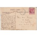 Cape of Good Hope 1906 KEVII 1d on p/p/card from Mosselbay to Vogel Vlei arrival cancel