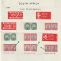 South Africa Booklets 1937 6d Razor Blade booklet lot includes complete x2 plus exploded