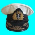 S.A Navy High Ranking Officers Cap With Bullion Wire Peak.