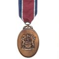 John Chard Full Size Medal with Ribbon - Not Numbered.