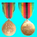 Zimbabwe Independance Medal - Full Size - with Ribbon - 18 April 1980.