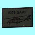 S.A.A.F A109 Agusta Westland Helicopter Cloth Patch - New Type.
