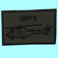 S.A.A.F ORYX Helicopter Flight Overall Patch.