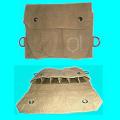 S.A.D.F. Uzi Pattern 61/64 - 6 Magazine Ammo Pouch. - Dated 1962. - This is a very scarce item.