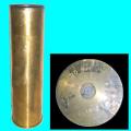 90 mm. Canon Shell Casing - Used on the Eland armoured car and Ratel personnel carrier.
