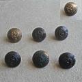 Six South African Medical Corps First And Second World War Buttons.