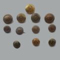 A Lot Of Twelve  First And Second World War S,A Infantry Buttons.