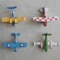 Four Die Cast Air Craft - Selling As A Lot.