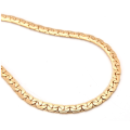 Classy 4mm 18ct Yellow Gold Filled Unisex Imported Bracelet