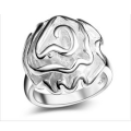 Eye Catching 925 Sterling Silver Rose Ring Imported Filled