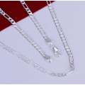 Stylish 5mm  925 Sterling Silver Imported Filled Neck Chain with 925 Marking
