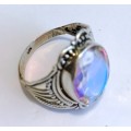 Gypsy Changing Emotion Feeling Changeable Gemstone in Genuine 925 Sterling Silver Ring