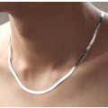 Elegant 925 Sterling Silver Imported Filled Neck Chain