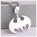 Batman Superhero Pendant 316L Stainless Steel Unisex Necklace Chain Imported