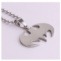 Batman Superhero Pendant 316L Stainless Steel Unisex Necklace Chain Imported