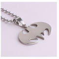 Batman Superhero Pendant 316L Stainless Steel Unisex Necklace Chain Imported