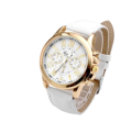 Glamorous White  Geneva (SissyGirls) Imported Watch