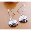 Stylish 925 Sterling Silver Imported Filled Rose Drop Earrings