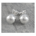 Petite Yet Sexy -- SissyGirls-- 925 STERLING SILVER Ball Stud Earrings Imported Filled Jewellery