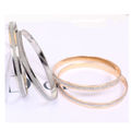 Gorgeous 6mm Imported 2 Gold or 2 Silver Glitter Bangles