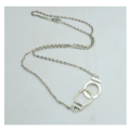 Attractive Handcuffs Choker Pendant with Neck Chain Imported Jewellery