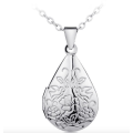 High Fashion 925 Sterling Silver Locket with Free Neck Chain Imported Filled Jewellery
