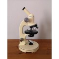 Vintage Swiss-made Wild Heerbrugg field microscope