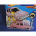 Hot Wheels Homer Simpsons Pink car