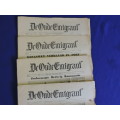 Vintage Tabloid De Oude Emigrant Newspaper (Issue 1-4) Voortrekker Africana.BOERE KOERANT