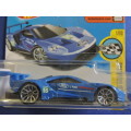 Hot Wheels FORD GT Race ( Blue )..