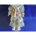 Vintage Porcelain Doll (with specticles)