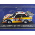 AUDI Quattro Sport E2  Geistdorfer and Rohrl  Sanremo racing 1985 rally 1:43..