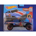 Hot Wheels TOYOTA Off-Road Truck Pickup ( Blue ) # BAKKIE BONANZA #..........