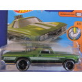 Hot Wheels Chevy Chevrolet EL CAMINO Pickup ( Green ) # CHEVY BLOW OUT SALE #