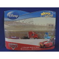 Disney Pixar Micro World CARS Chev, Forklift and Truck  Not Hot Wheels