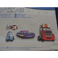 Disney Pixar Micro World CARS Chev, Forklift and Truck  Not Hot Wheels