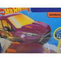 Hot Wheels FORD Transit Connect ( Pizza Purple ).