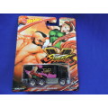 Hot Wheels HIWAY HAULER 5/5 ( Capcom STREET FIGHTER ) with real rider tyres .......