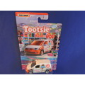 Matchbox VOLKSWAGEN VW CADDY Delivery ( TOOTSIE Roll and Pop ) Like Hot Wheels....