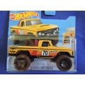 Hot Wheels DODGE Power Wagon Pick up ( Yellow 70 )  like Ford