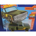 Hot Wheels Chevy Chevrolet Pickup Truck ( Green ) Like Ford