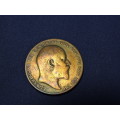 1902 British 1 Penny 1d Key Boer War date  # Crazy Bargain Coin #