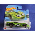 Hot Wheels Chevy Greenwood Corvette ( Lime green ) # CHEVY BLOW OUT SALE #