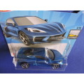 Hot Wheels Chevy Corvette Chevrolet ( Blue ) # CHEVY BLOW OUT SALE #