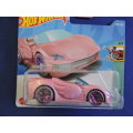 Hot Wheels BARBIE EXTRA Car ( Pink ) Short Card